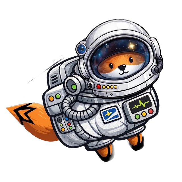Astro Foxy character artwork
