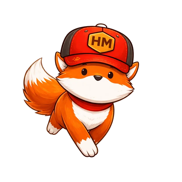 Cap Foxy character artwork
